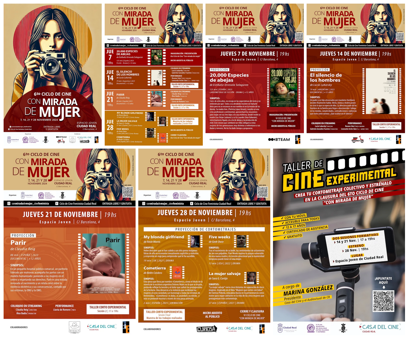 6º Ciclo de Cine «Con mirada de mujer»